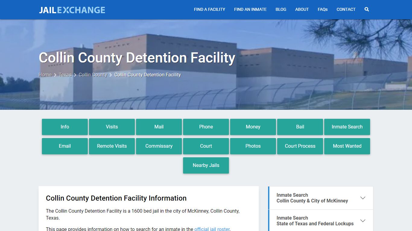 Collin County Detention Facility - Jail Exchange